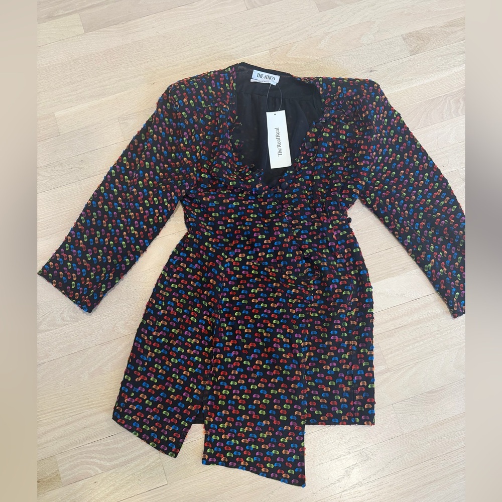 The Attico Silk blend  Mini Dress Size IT38